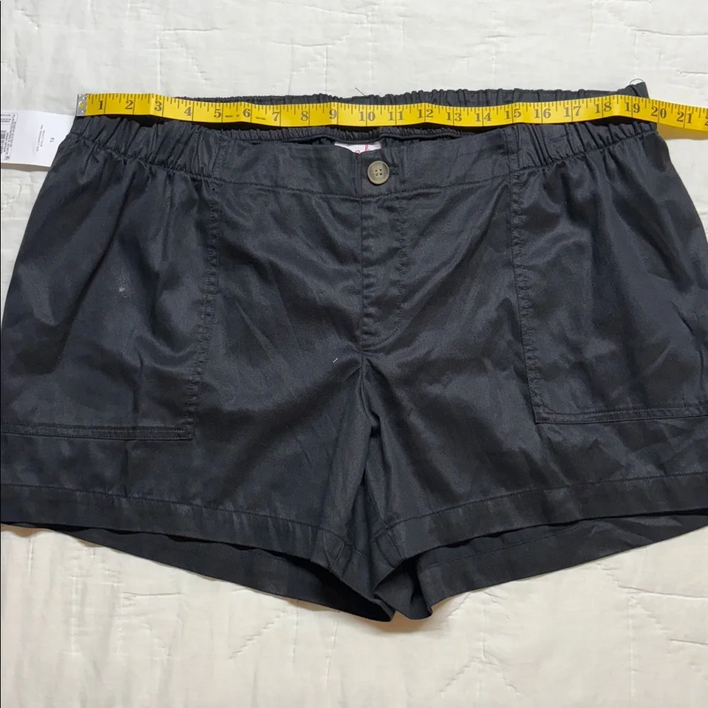 Isabel‎ Maternity by Ingrid & Isabel Twill Shorts - Black NWT